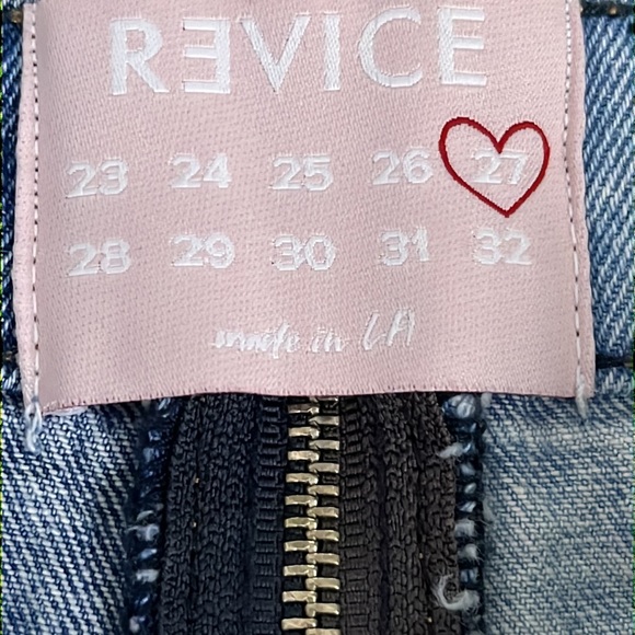 Revice Yin Yang Crop Jeans - Size 27 - Picture 6 of 7